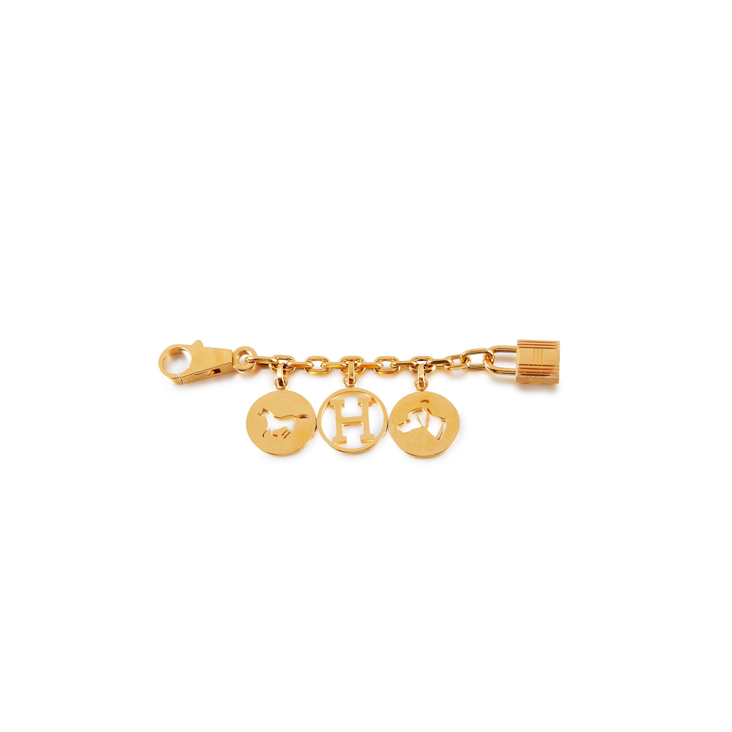 HERMESGOLD OLGA BRELOQUE CHARM 65502